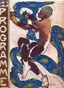 Leon Bakst in the ballet Afternoon of a Faun 1912 painting